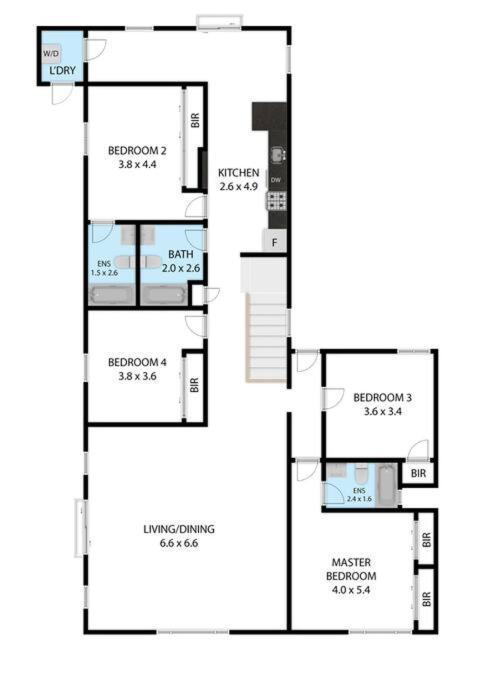 Apartamento Huge Modern 4 Bedroom Flat W/ Views And Deck